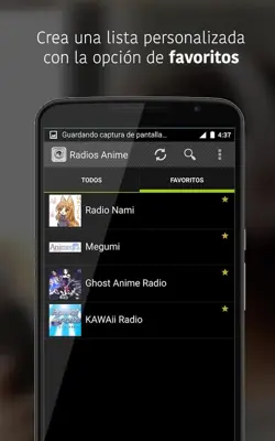 Anime Radio android App screenshot 1